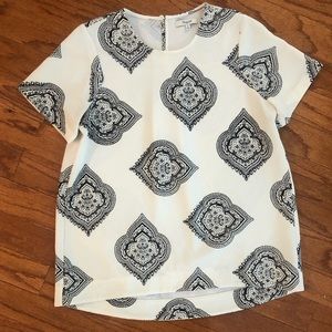 Madewell Tailored Tee in Estate Paisley